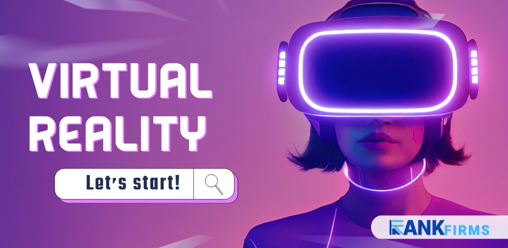 Pink and Blue Modern Virtual Reality