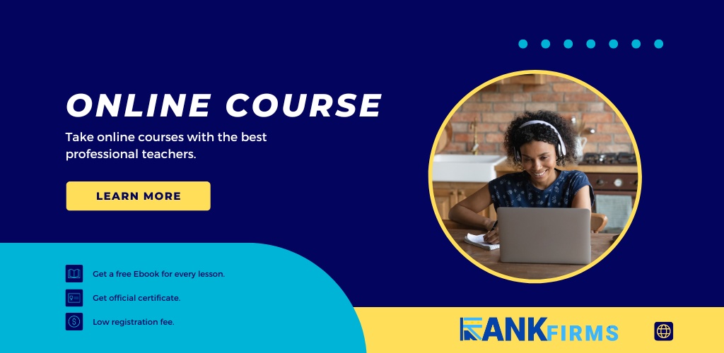 Professional Online Course Banner