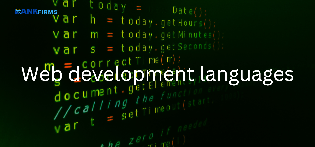 Web development languages